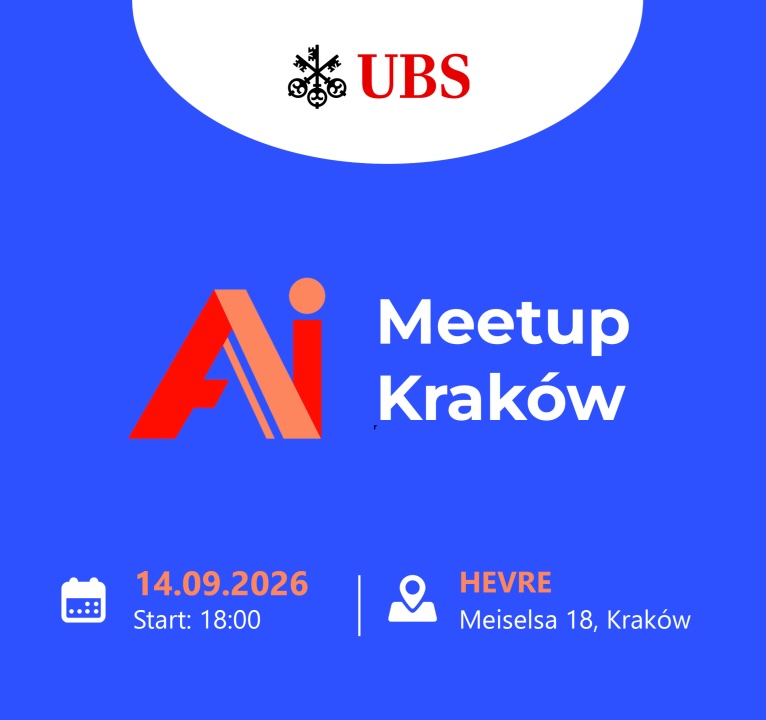 Banner AI Meetup Kraków 2026
