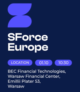Banner SForce Europe Warsaw 2026